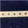 Image 2 : USA Ten Cent - Set of 5: 1947; 1950D; 1953; 1954S; 1958D