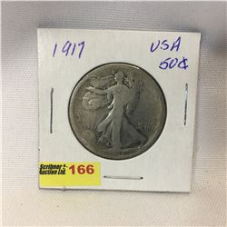 USA Fifty Cent 1917