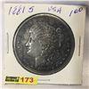 Image 1 : USA Morgan Dollar 1881S
