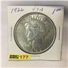 Image 1 : USA Peace Dollar 1922