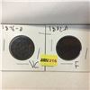 Image 1 : Canada Large Cent - Set of 2: 1876H; 1882H