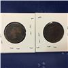 Image 2 : Canada Large Cent - Set of 2: 1886; 1887