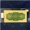 Image 2 : Dominion of Canada Twenty Five Cents 1923 "Shinplaster"