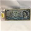 Image 1 : Canada $5 Bill 1954DF S/N#AC1675158