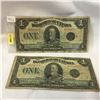 Image 1 : (2) Dominion of Canada $1 Bills 1923 "Horse Blankets" S/N#D4544071 & D2841096