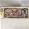 Image 1 : Canada $1000 Bill 1954  S/N#AK1969402