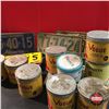 Image 1 : Tray Lot: Tobacco Tins (9) & Variety License Plates