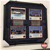 Image 1 : Professionally Framed Oilers Team Photos from 1984-1984 w/Oilers History (32" x 31")