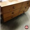 Image 1 : 6 Drawer Dresser w/Wood Drawer Pulls