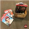 Image 1 : "Canadian Butter Manitoba" Crate w/Bottles, Soviet Union Magazines, Enamel Roaster, etc