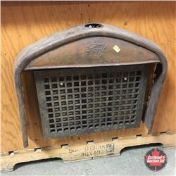 Model T Rad Cover & 2 Steel Floor Grates