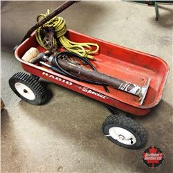 Radio Special Wagon w/Contents (Bike Pump, Block & Tackle, etc)