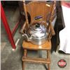 Image 1 : Wooden High Chair w/Kettle