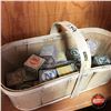 Image 1 : Fruit Basket w/Children's Letter Blocks