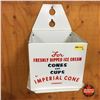 Image 1 : "Imperial Cone" Tin Ice Cream Cone Dispenser