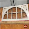 Image 1 : 10 Lite Transom Wooden Sash Window (Arch Inset)