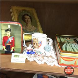 Royal / Monarch Collectibles (Tins, Cups & Pins)