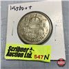Image 1 : Canada Fifty Cent 1958 dot
