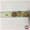 Image 1 : Westminster Regiment Badges (3 Items): Kings Crown; Queens Crown; Royal Queens Crown