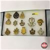 Image 1 : WW2 Canadian Cap Badges (13 Items) (incl: Seaforth Highlanders)