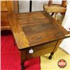 Image 2 : Antique Oak Commode Chair/Table