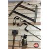 Image 1 : Swede Saw, 2 Brazen Bits, Sledge Hammer, Blow Torch