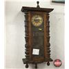 Image 1 : Wall Clock - Spring Wound Vienna Regulator Clock