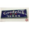 Image 1 : "GOODRICH TIRES" Sign 60" x 20"