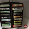 Image 2 : Storage Footrest w/Albums & 8 Track Collection