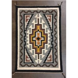 Two Grey Hills Navajo Textile