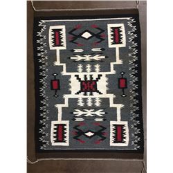 Storm Pattern Navajo Textile