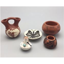 Group of Miniature Pueblo Pots