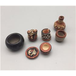Group of 8 Fine Miniature Pottery