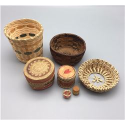 Group of Misc. Basketry