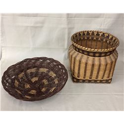 Pueblo and Cherokee Baskets