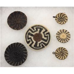 Tohono O’ohdam Horsehair Baskets Display