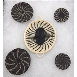 Tohono O’ohdam Horsehair Baskets Display