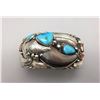 Image 1 : Multi-stone and Bear Claw Sterling Silver Bracelet