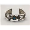 Image 2 : Turquoise and Sterling “Heart” Bracelet