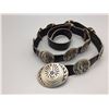 Image 1 : Sterling Silver Overlay Concho Belt