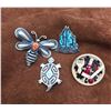 Image 1 : Lot of 4 Pins - Brooches