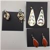 Image 2 : Lot of 7 Pairs of Earrings