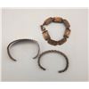 Image 6 : Group of 3 Vintage Copper Bracelets