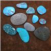 Image 3 : Lot of Larger Size Turquoise Cabochons