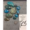 Image 4 : Lot of Larger Size Turquoise Cabochons