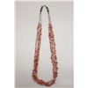 Image 4 : Multi-Strand Coral and Heishi Necklace