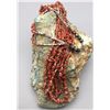 Image 5 : Multi-Strand Coral and Heishi Necklace