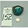 Image 8 : Large Webbed Turquoise Stone Bracelet