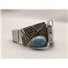 Image 2 : Webbed Turquoise Watch Bracelet