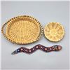 Image 2 : Huichol Beaded Snake and Baskets